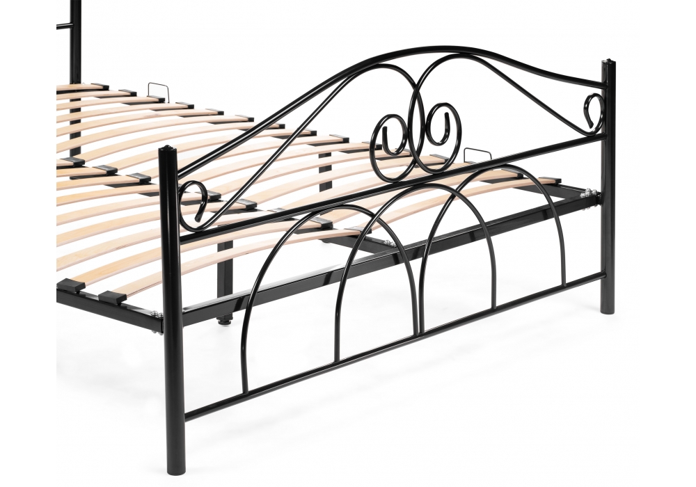 Изображение товара Кровать Морика 160х200 черная от магазина N&M Home