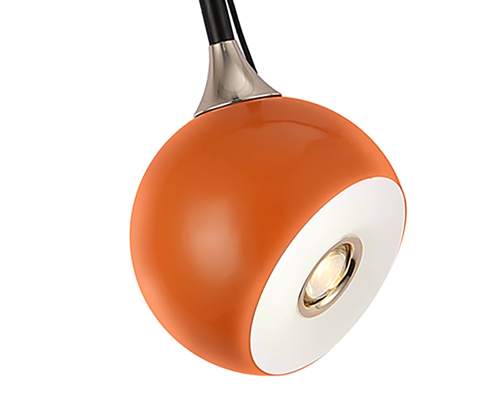 Изображение товара 07529-1A,09 Подвес Тимо оранжевый d12 h165 Led 8W (4000K) с лифтом от магазина N&M Home