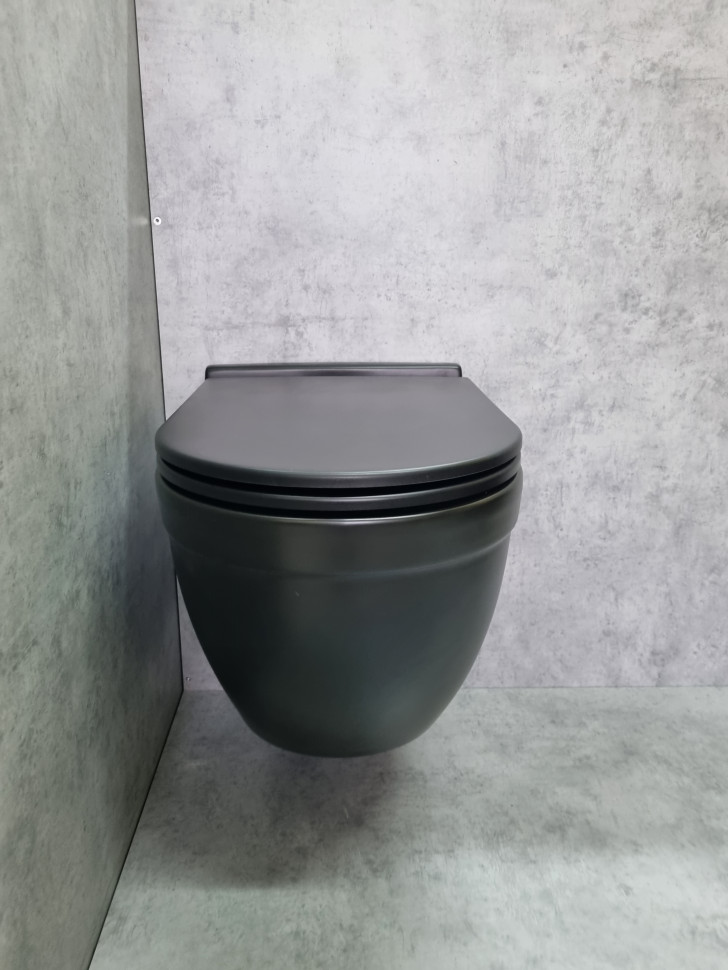 Изображение товара Унитаз подвесной CeramaLux 2198MB от магазина N&M Home