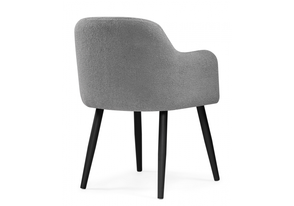 Изображение товара Стул на металлокаркасе Халли lamb 11 / черный от магазина N&M Home