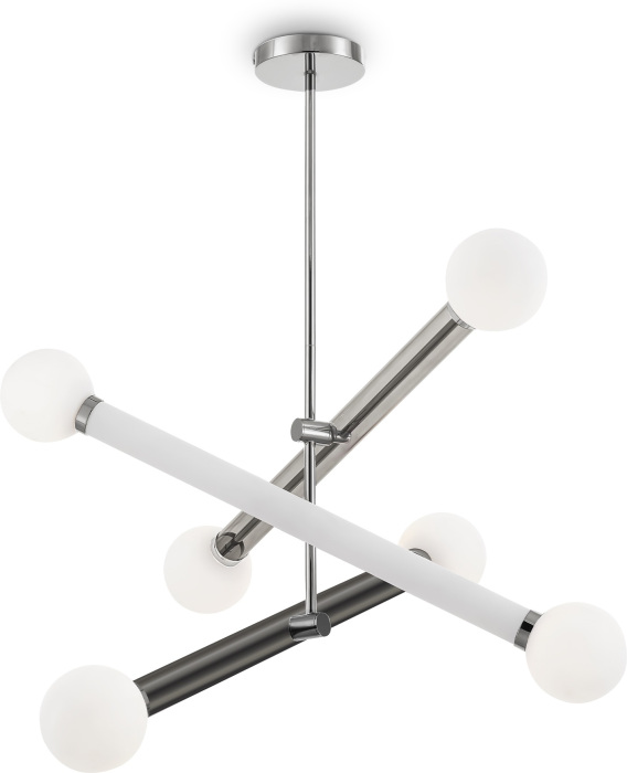 Изображение товара Потолочная люстра Cross FR5381PL-06CH от магазина N&M Home