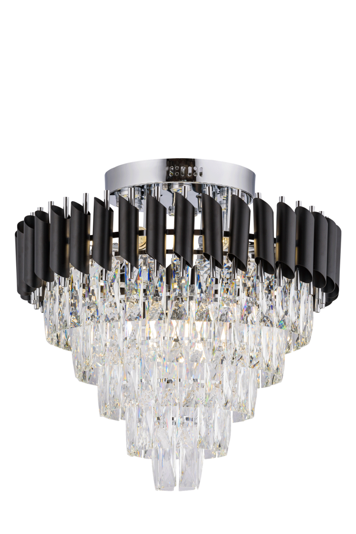 Изображение товара 1772/9+6 BK+CR (1) Люстра (RL) # от магазина N&M Home