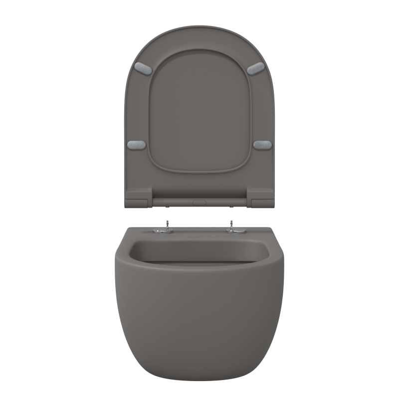 Изображение товара EGO XL, матовый серый, микролифт, быстросъёмное от магазина N&M Home