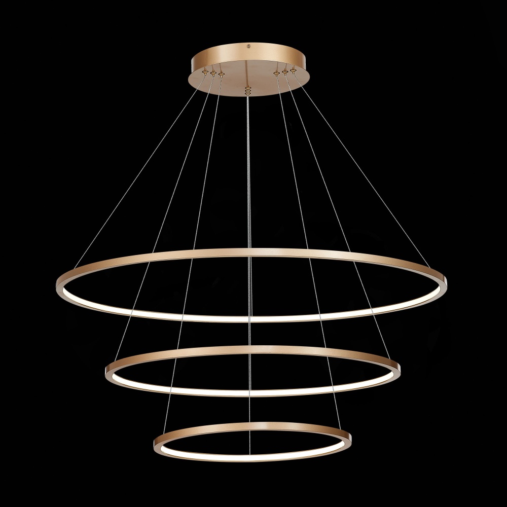 Изображение товара ST603.243.114 Светильник подвесной ST-Luce Золотистый/Белый LED 1*114W 4000K от магазина N&M Home