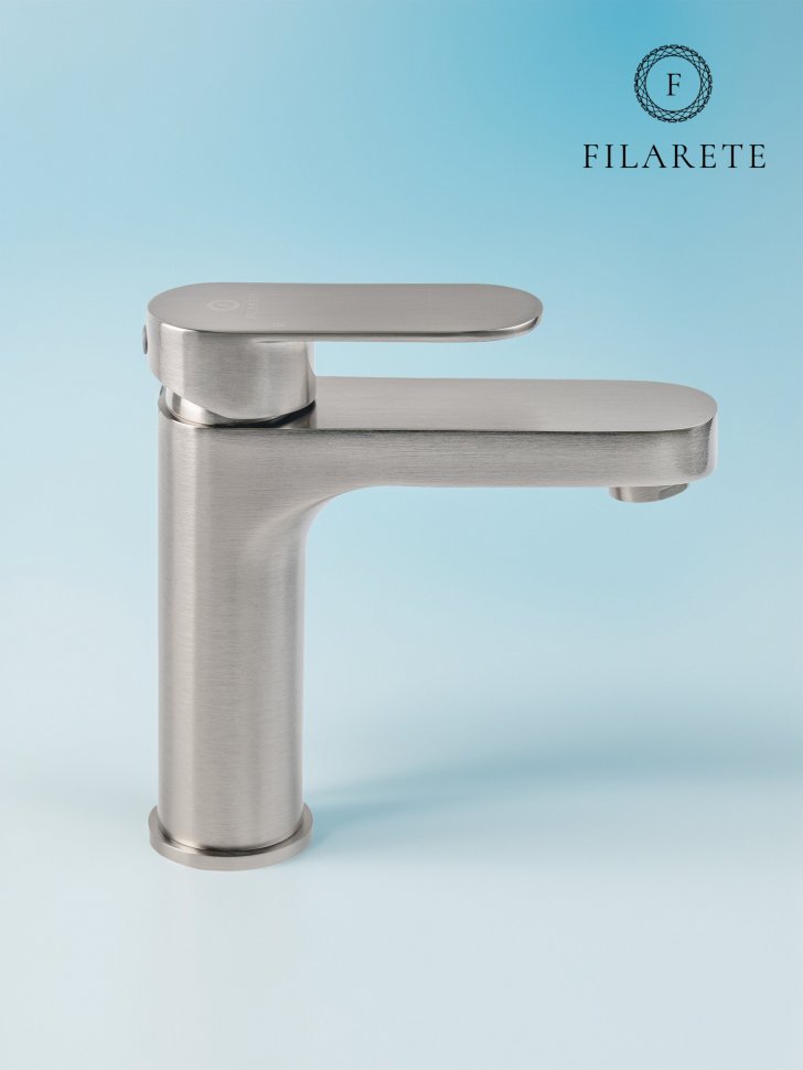 Изображение товара Cмеситель для раковины FILARETE Retta FL5030 (Никель) от магазина N&M Home