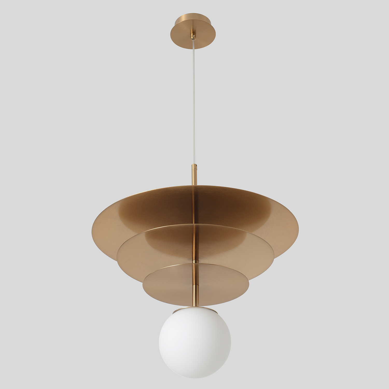 Изображение товара Светильник подвесной Crystal Lux UVA SP1.3 BRASS от магазина N&M Home