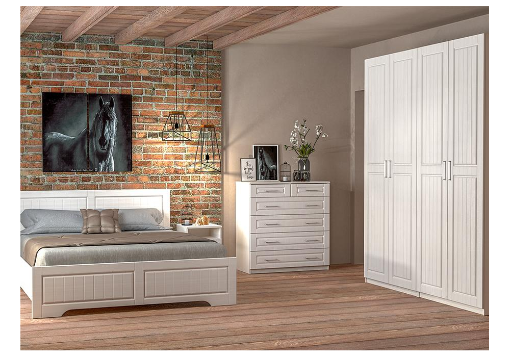 Изображение товара Шкаф Кэт-6 Кантри бодега / сандал белый от магазина N&M Home