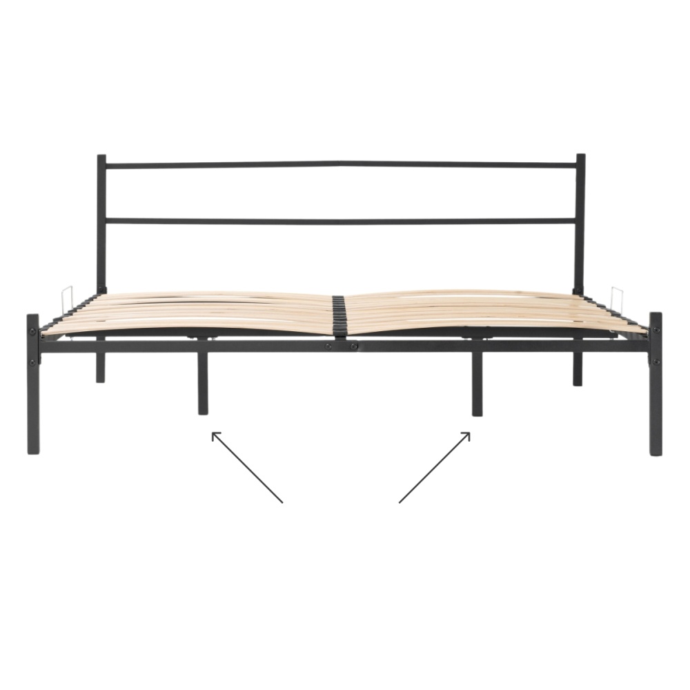 Изображение товара Кровать Фади 120х200 черная от магазина N&M Home