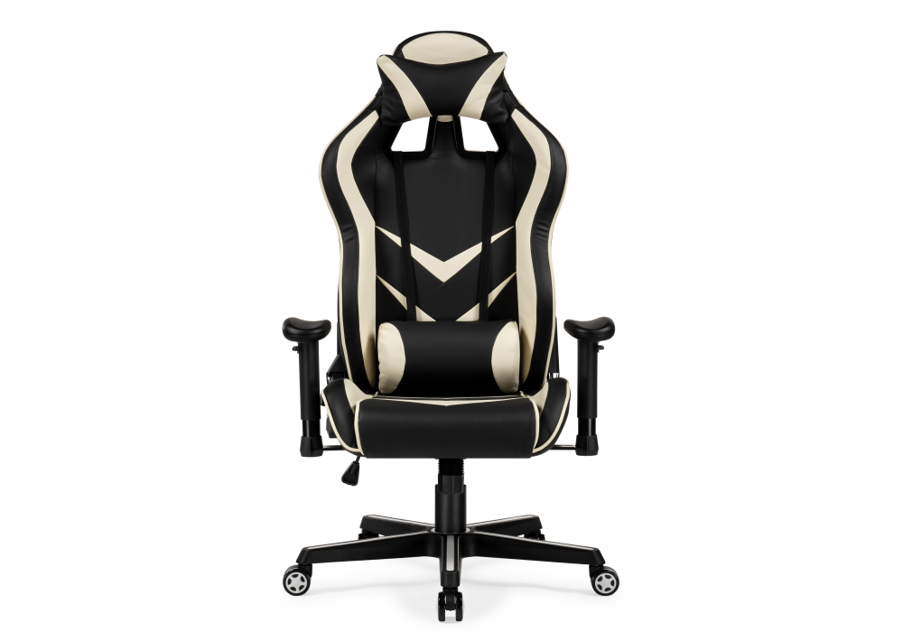 Изображение товара Компьютерное кресло Racer черное / бежевое от магазина N&M Home