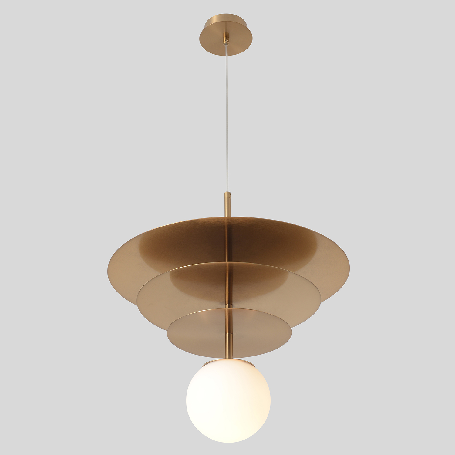 Изображение товара Светильник подвесной Crystal Lux UVA SP1.3 BRASS от магазина N&M Home