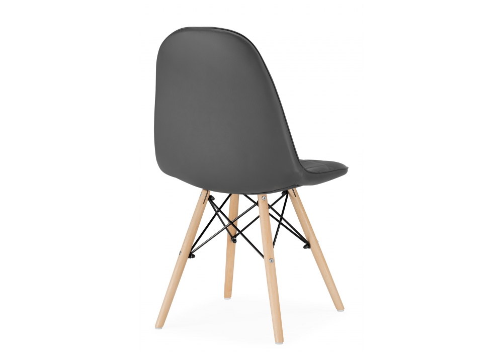 Изображение товара Стул деревянный Kvadro 1 gray / wood от магазина N&M Home