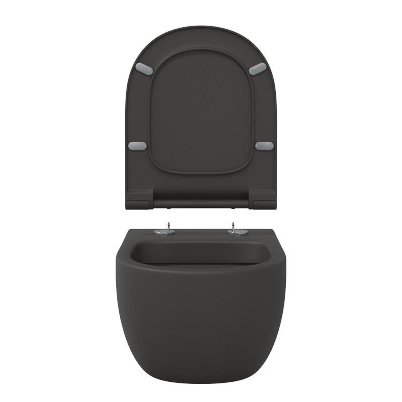 Изображение товара EGO XL, матовый антрацит, микролифт, быстросъёмное от магазина N&M Home