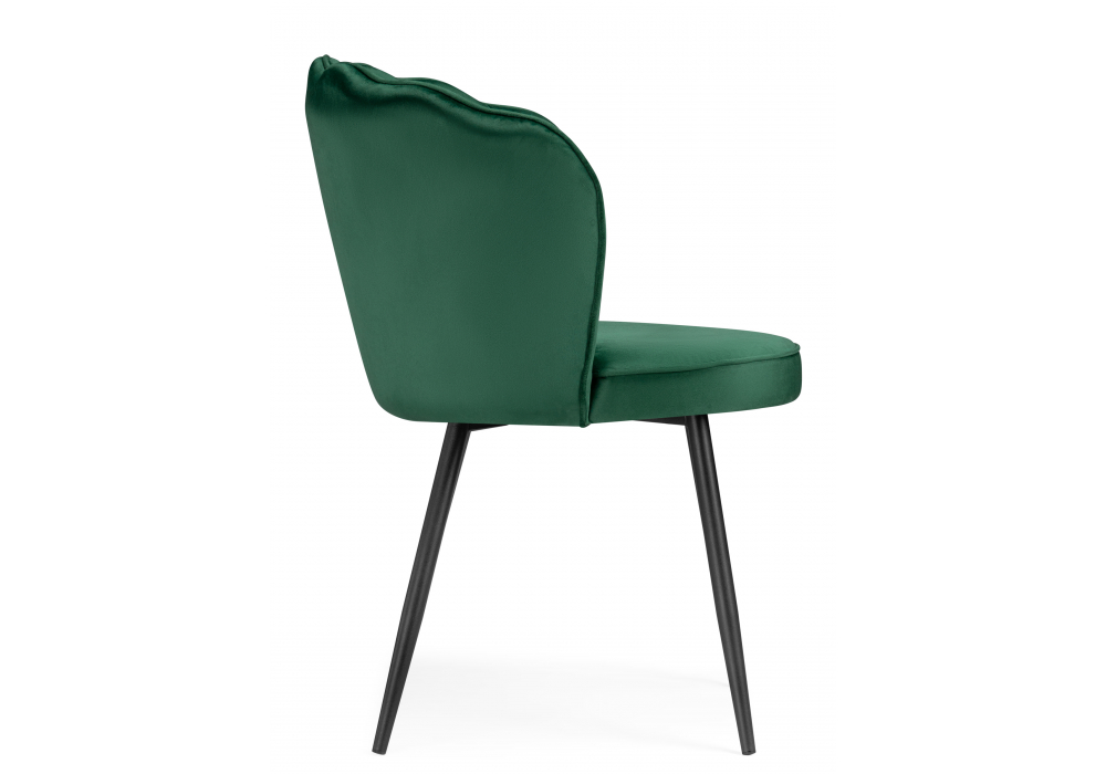 Изображение товара Стул на металлокаркасе Coral green / black от магазина N&M Home