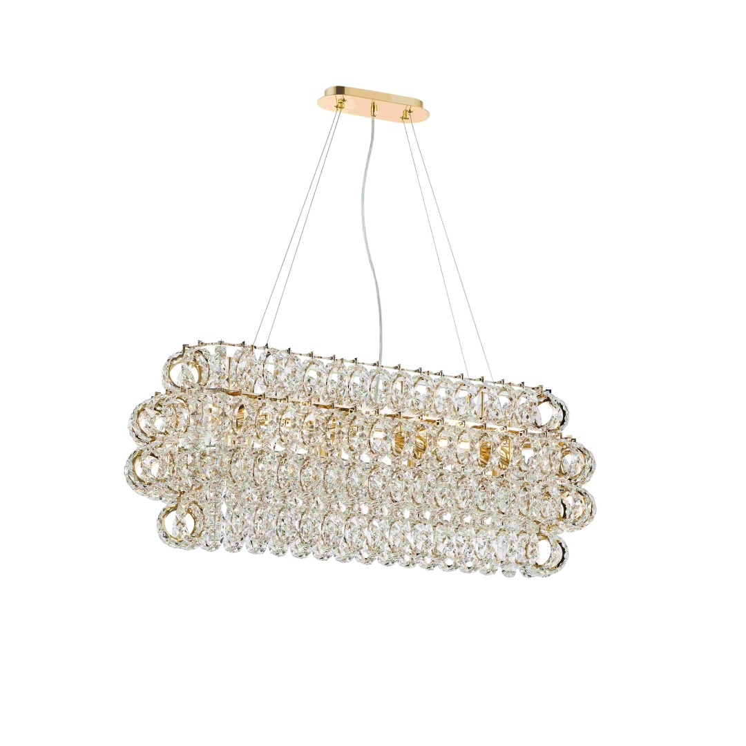 Изображение товара E91-L1000*W310*H380 H GOLD (1) Люстра NW от магазина N&M Home