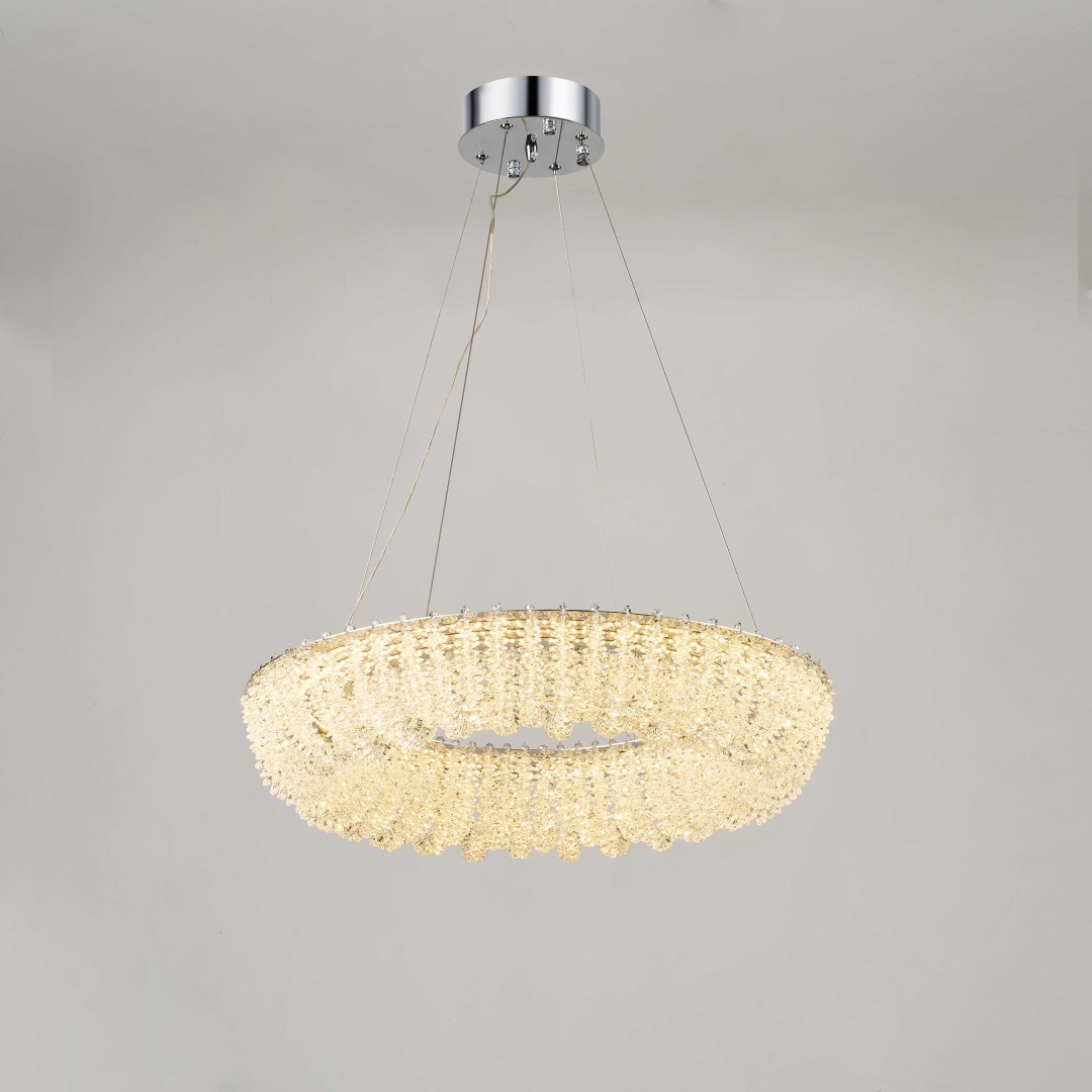 Изображение товара NW102L-ф600*H120(1200) CHROME (1) Люстра NW от магазина N&M Home