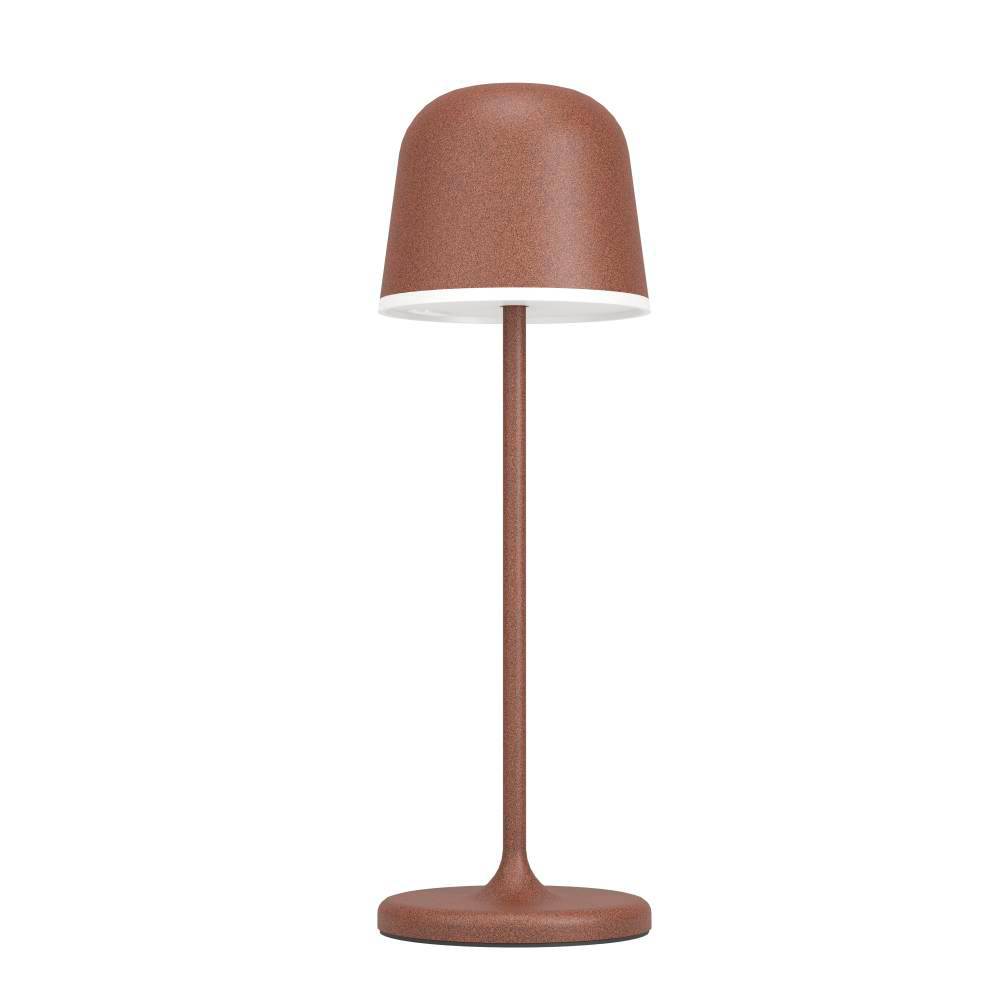 Изображение товара 900459 Аккум. настол. лампа сенсорн.  MANNERA, 2,2W(LED), ?110, H340, IP54, алюм.,сталь, рыжий/пластик,белый от магазина N&M Home