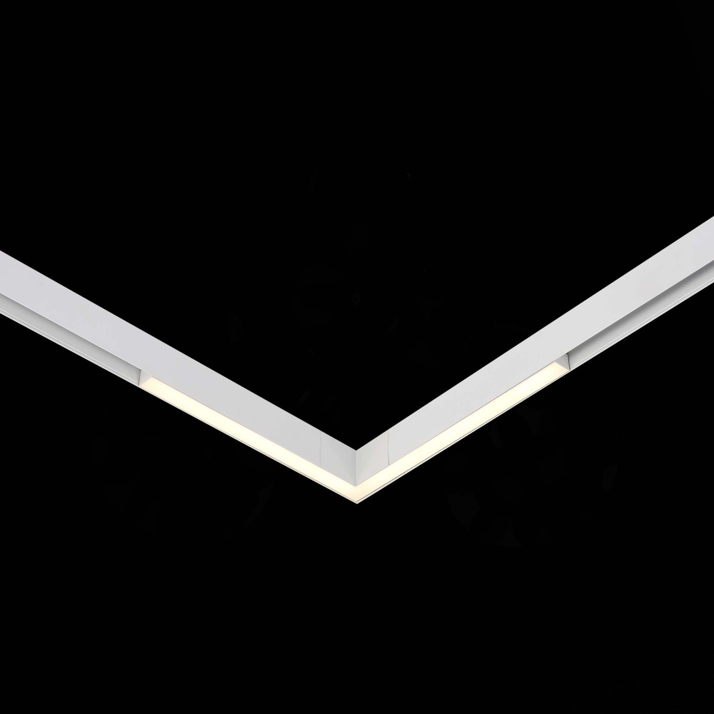 Изображение товара ST800.536.15 Магнитный трековый светильник белый LED 1*15W 3000K 950Lm Ra>80 120° IP20 L305xW305xH25 от магазина N&M Home