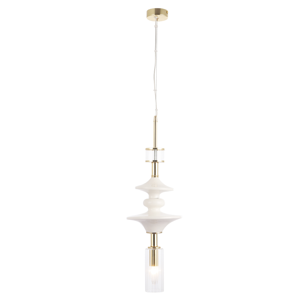 Изображение товара Светильник подвесной Crystal Lux VALENCIA SP1.4 GOLD от магазина N&M Home