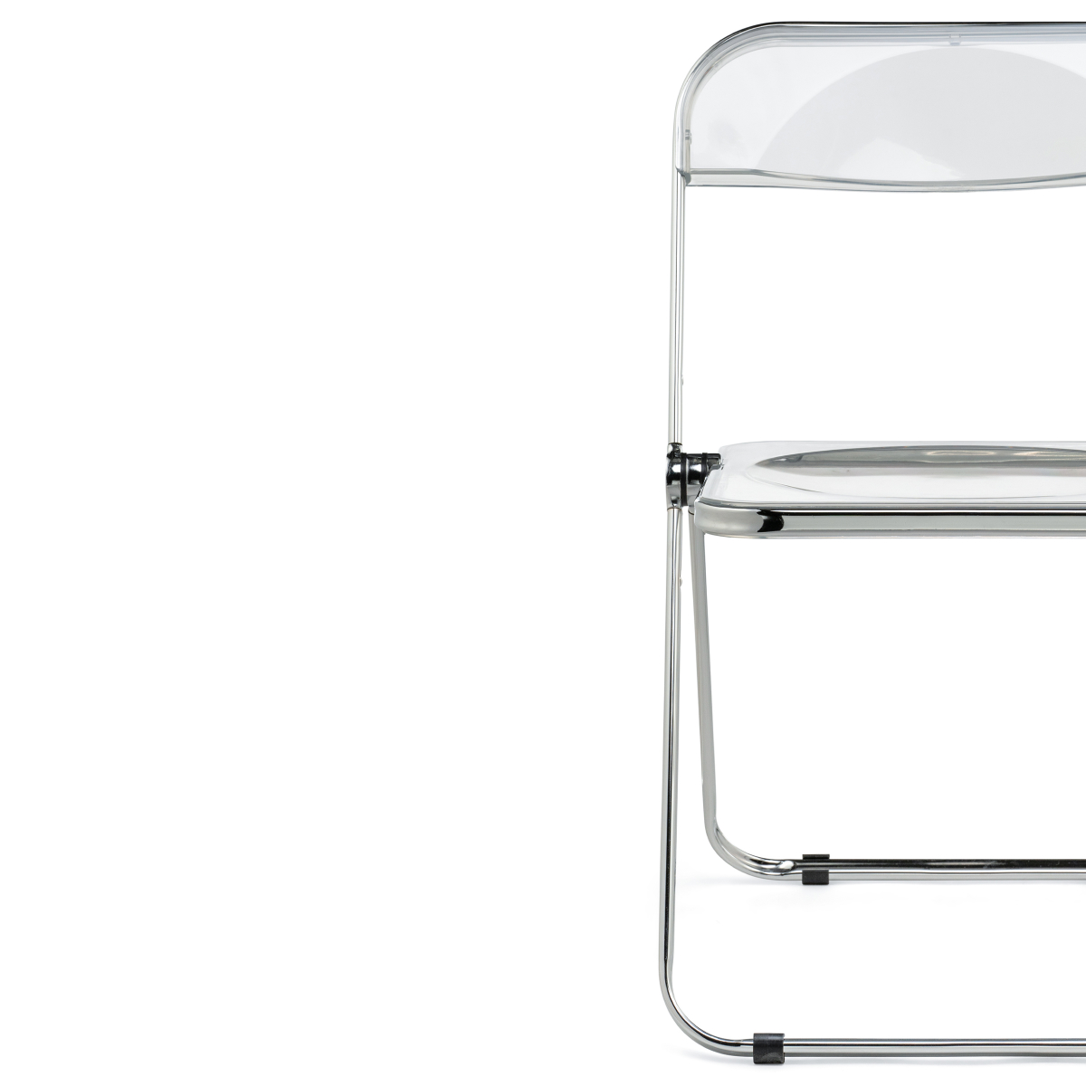 Изображение товара Пластиковый стул Fold складной clear от магазина N&M Home