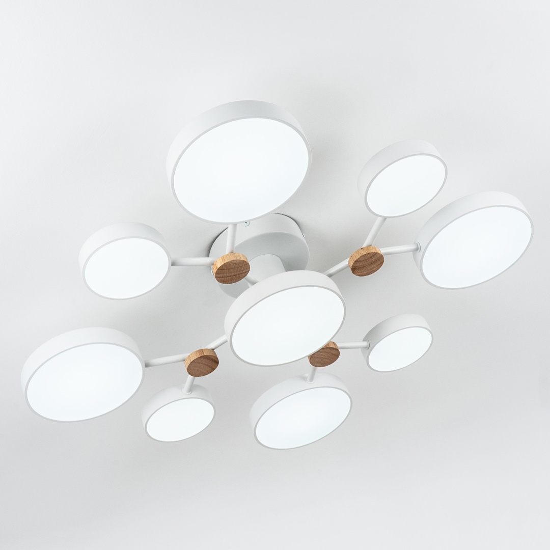 Изображение товара Потолочный cветильник LED4U L3201-780 WT от магазина N&M Home