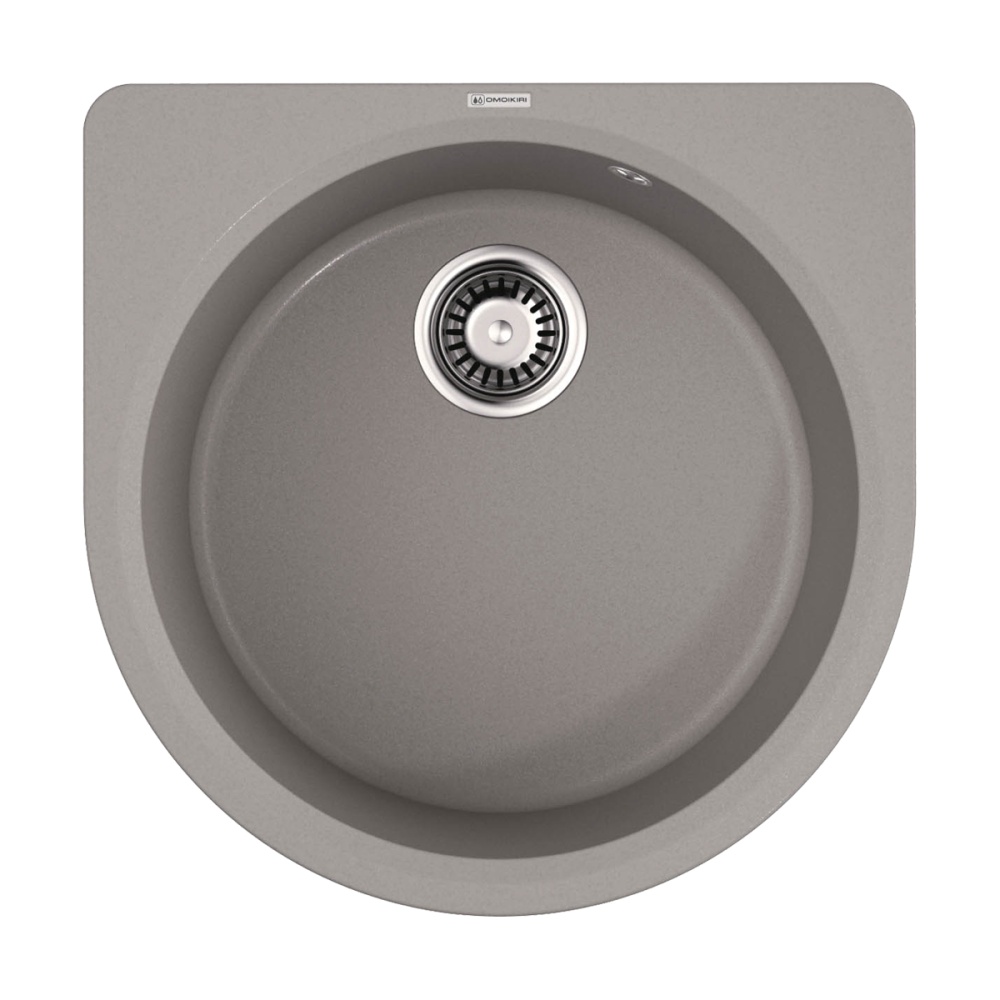 Изображение товара Omoikiri Akegata 51-GR Artgranit/leningrad grey от магазина N&M Home
