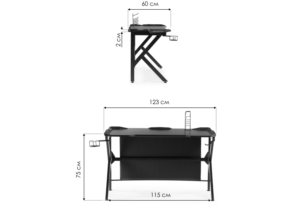Изображение товара Офисная мебель Master 3 black от магазина N&M Home