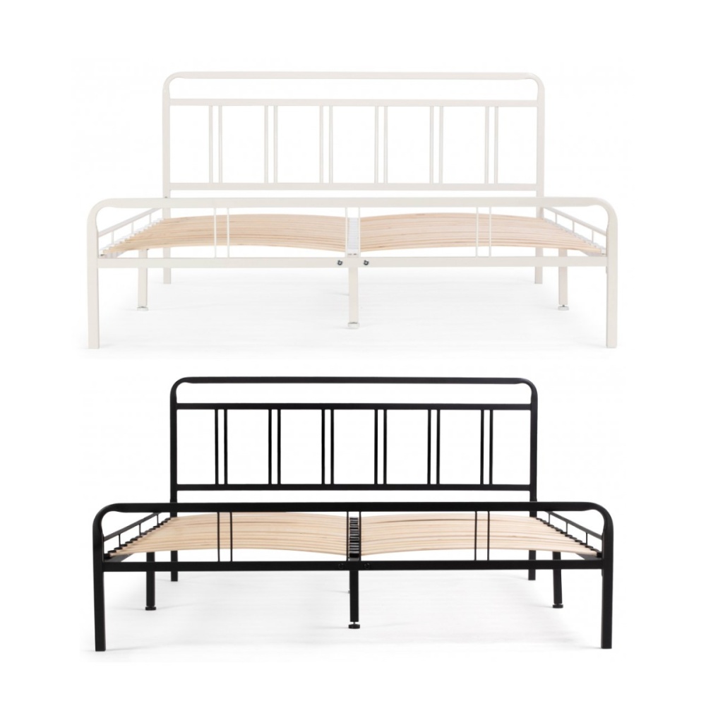 Изображение товара Кровать Рейк 120х200 белая от магазина N&M Home
