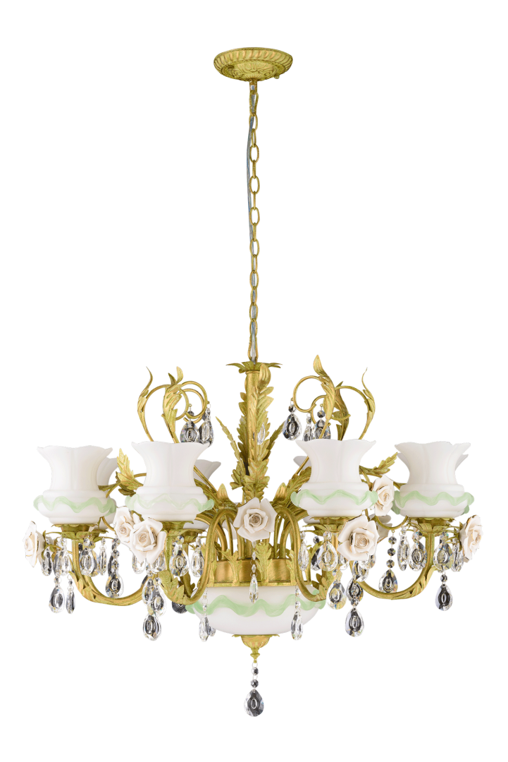 Изображение товара 0971/8+2 GREEN GOLD (1) Люстра (в 2-х коробках) # от магазина N&M Home