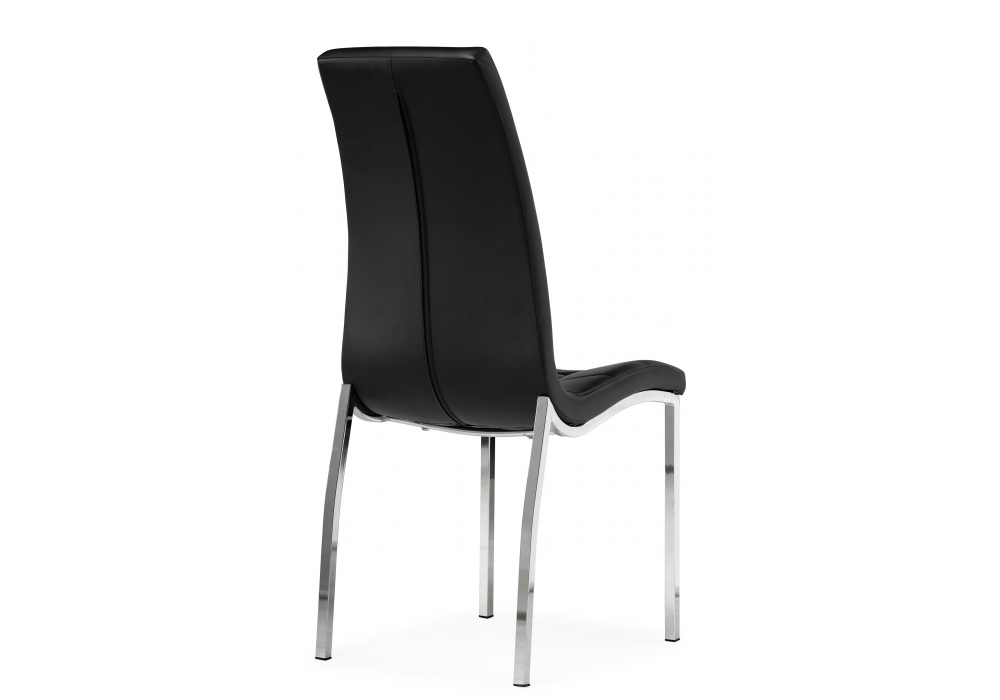 Изображение товара Обеденная группа Саито 80 black / chrome от магазина N&M Home