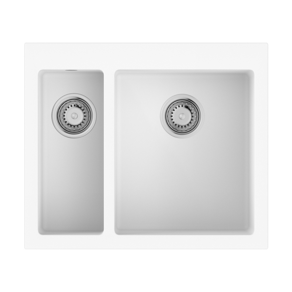 Изображение товара Omoikiri Bosen 59-2-WH Tetogranit/белый от магазина N&M Home