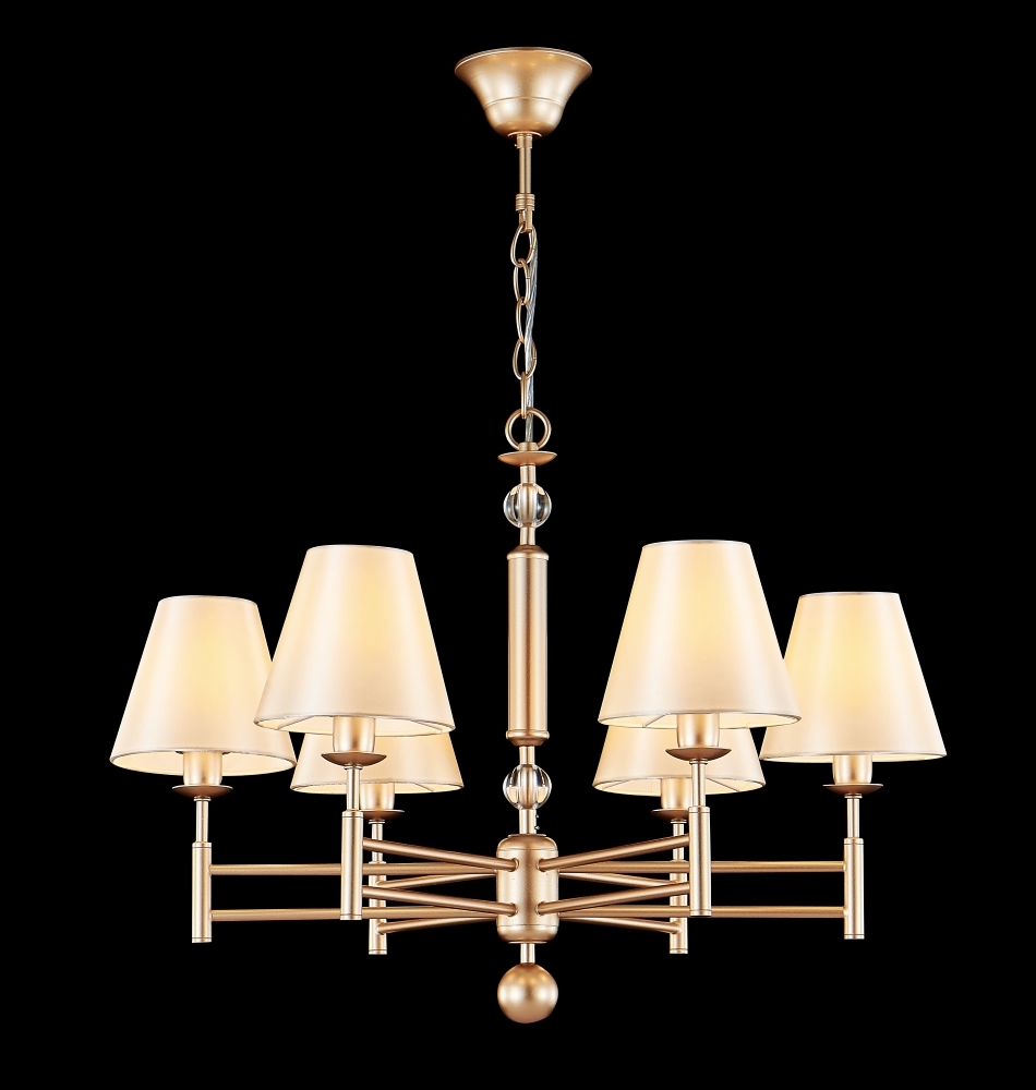Изображение товара Люстра Crystal Lux FLAVIO SP6 GOLD от магазина N&M Home