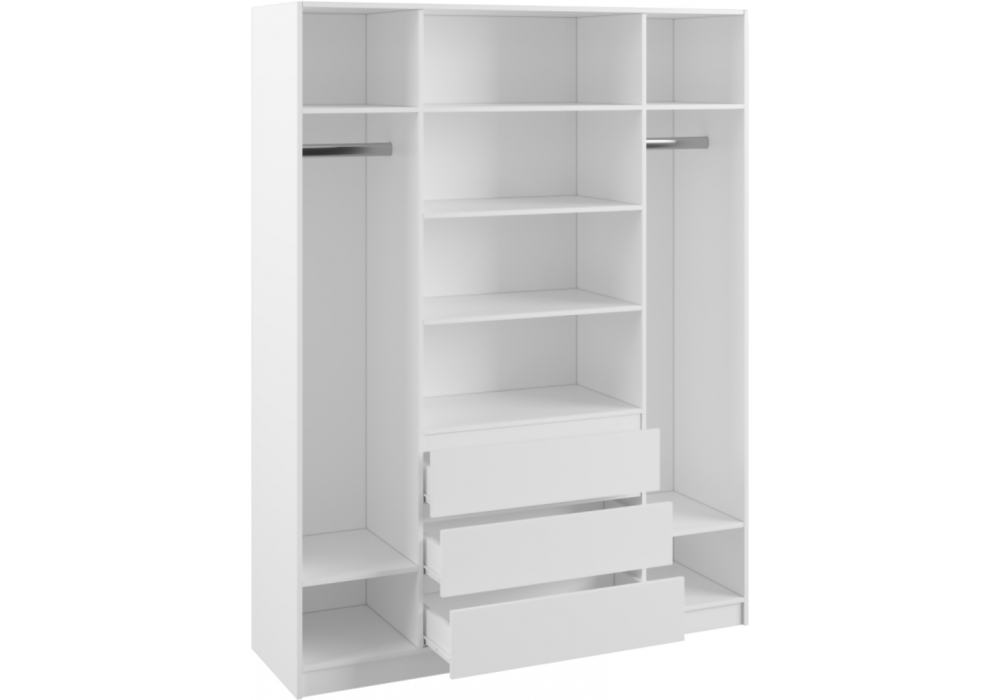 Изображение товара Шкаф Мадера ЛДСП белый от магазина N&M Home