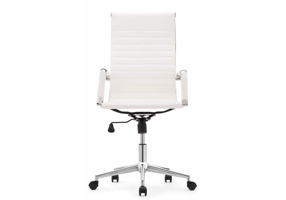 Изображение товара Компьютерное кресло Reus pu white / chrome от магазина N&M Home