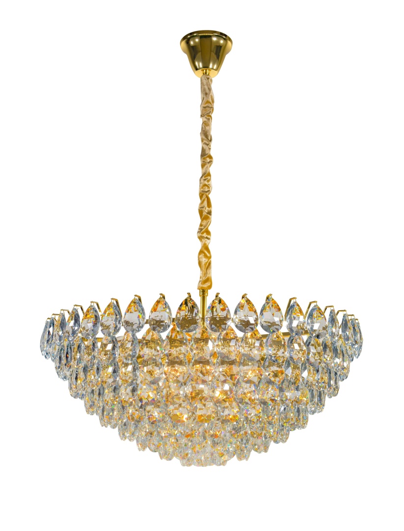 Изображение товара 2973E/20A GOLD+CLEAR (1) Люстра (в 2-х коробках) NW от магазина N&M Home