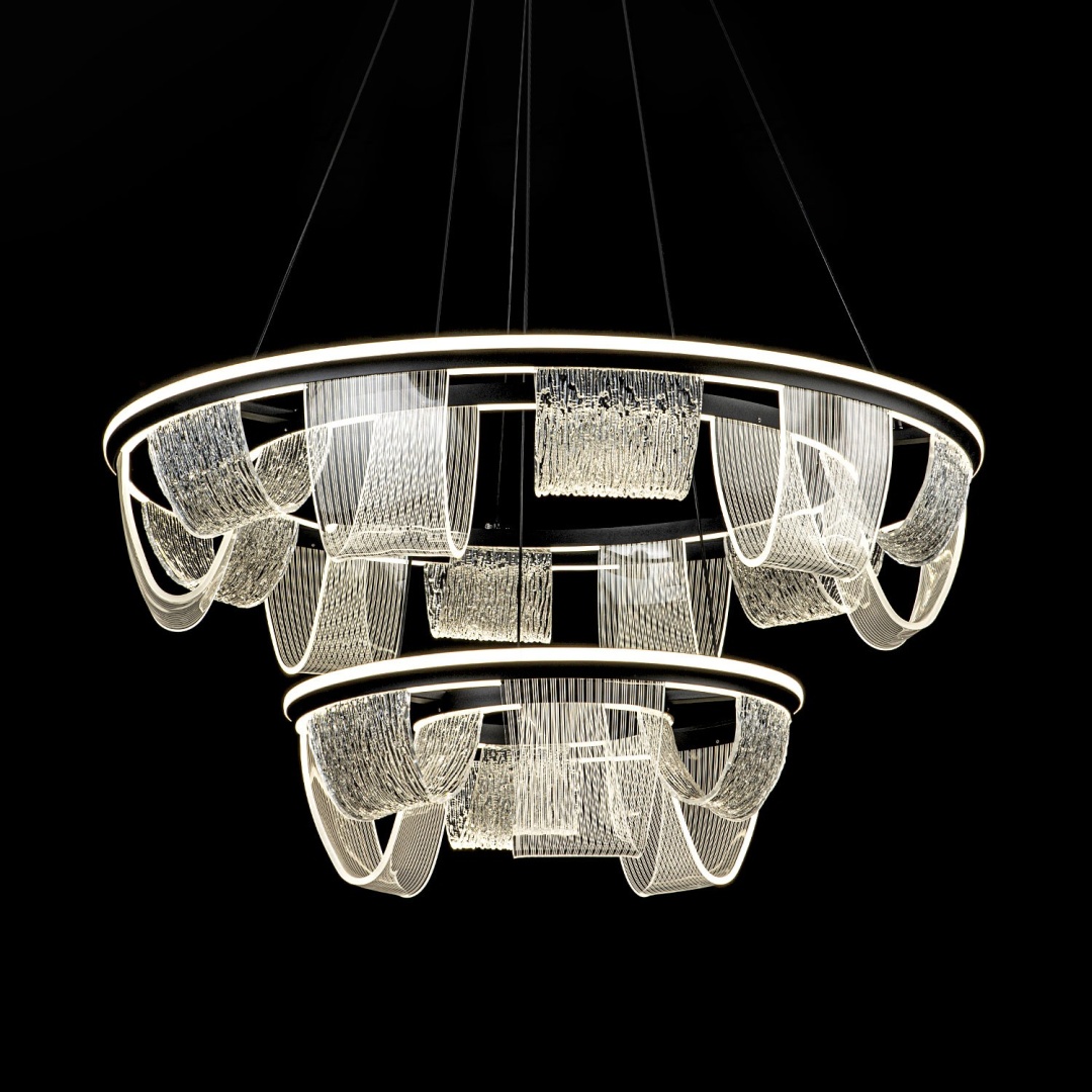 Изображение товара Подвесной cветильник LED4U L7706-800-460 BK от магазина N&M Home