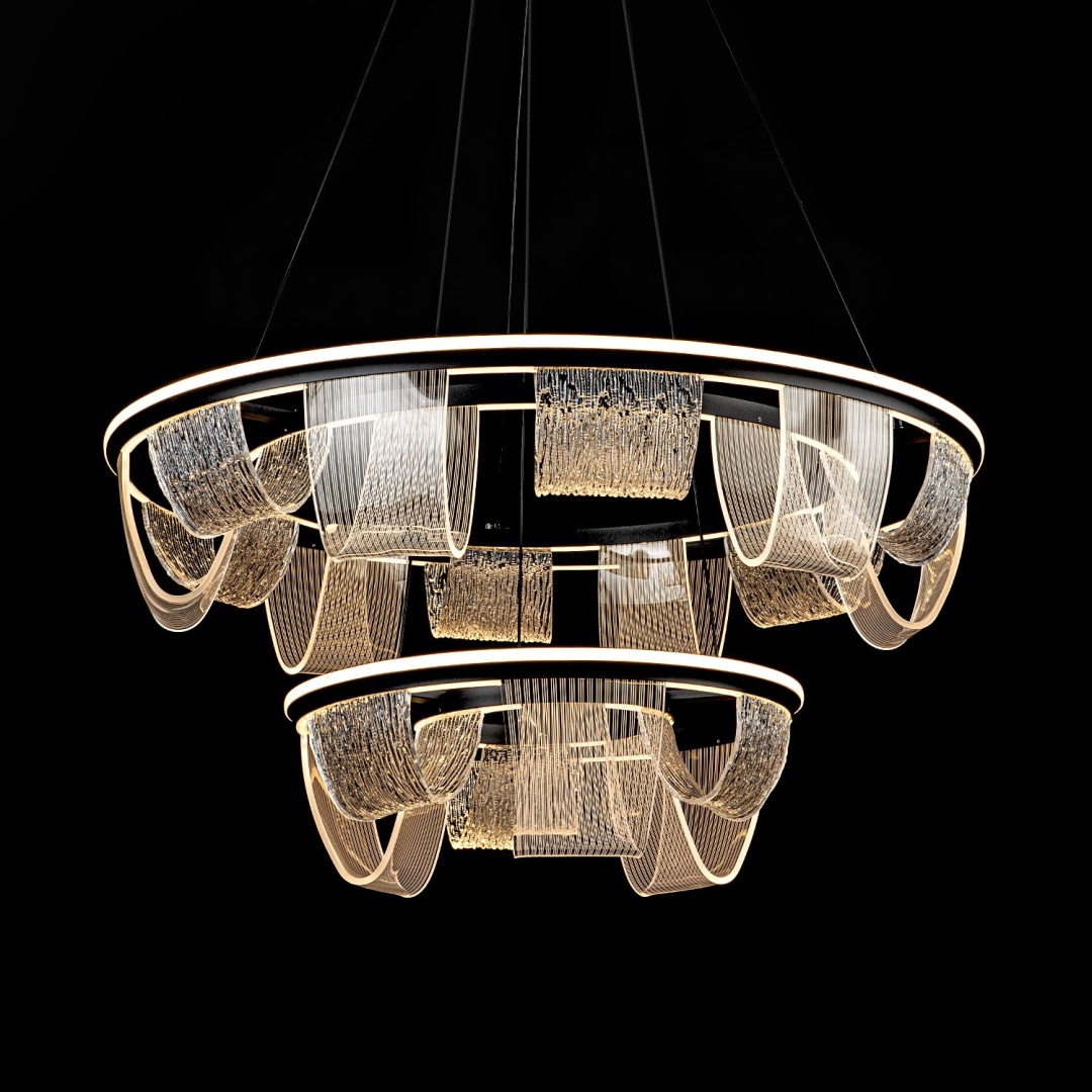 Изображение товара Подвесной cветильник LED4U L7706-800-460 BK от магазина N&M Home
