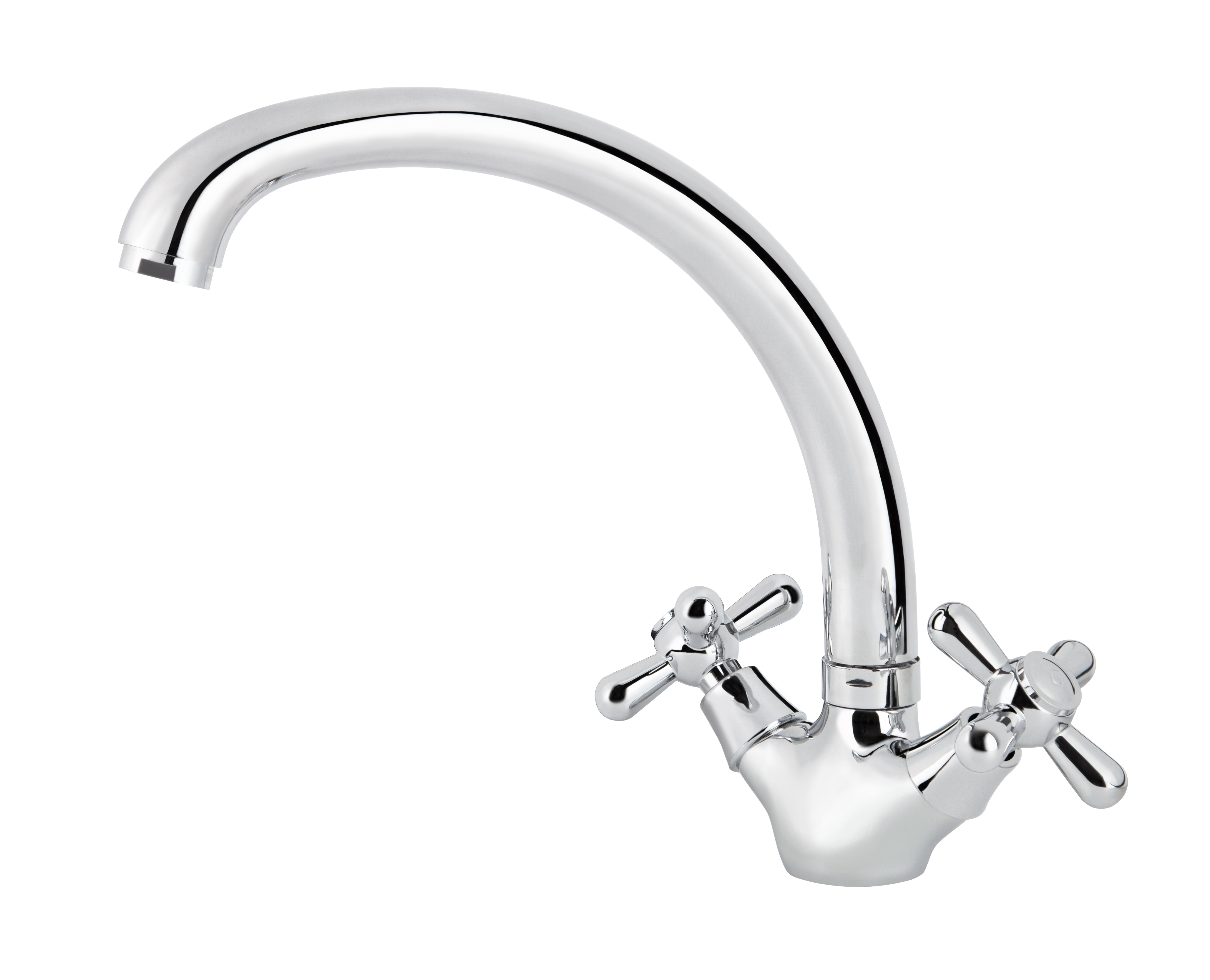 Изображение товара 2043  VIKO кухня крест кер.литой излив от магазина N&M Home