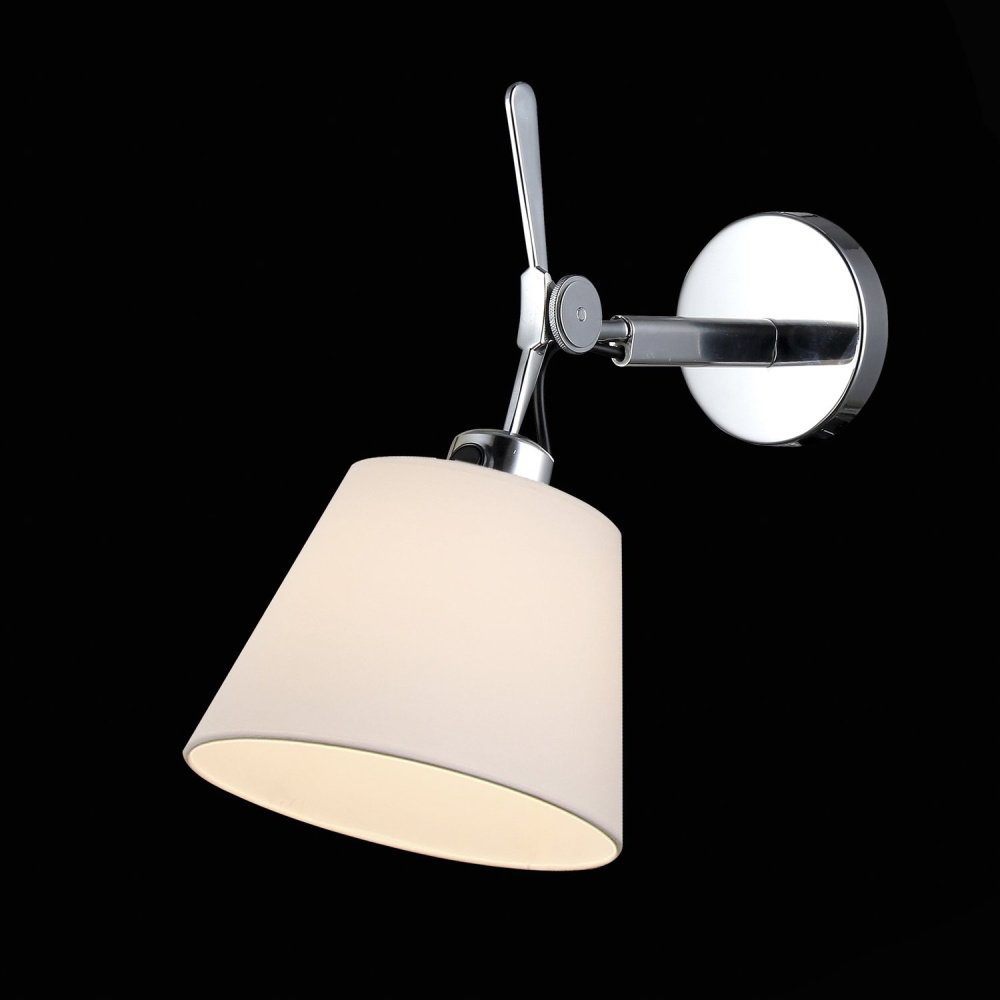 Изображение товара SL464.011.01 Бра ST-Luce Хром/Белый E27 1*40W (из 2-х коробок) от магазина N&M Home