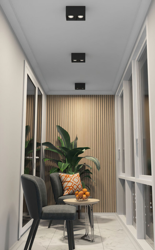 Изображение товара Накладной светильник Denkirs DK3085-BK+CH от магазина N&M Home
