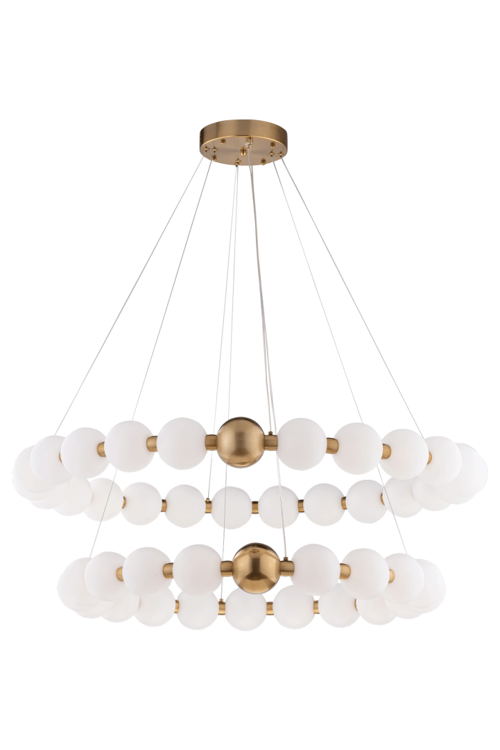 Изображение товара 788P-D1020+820 BRONZE+WH (1) Люстра (NW) от магазина N&M Home