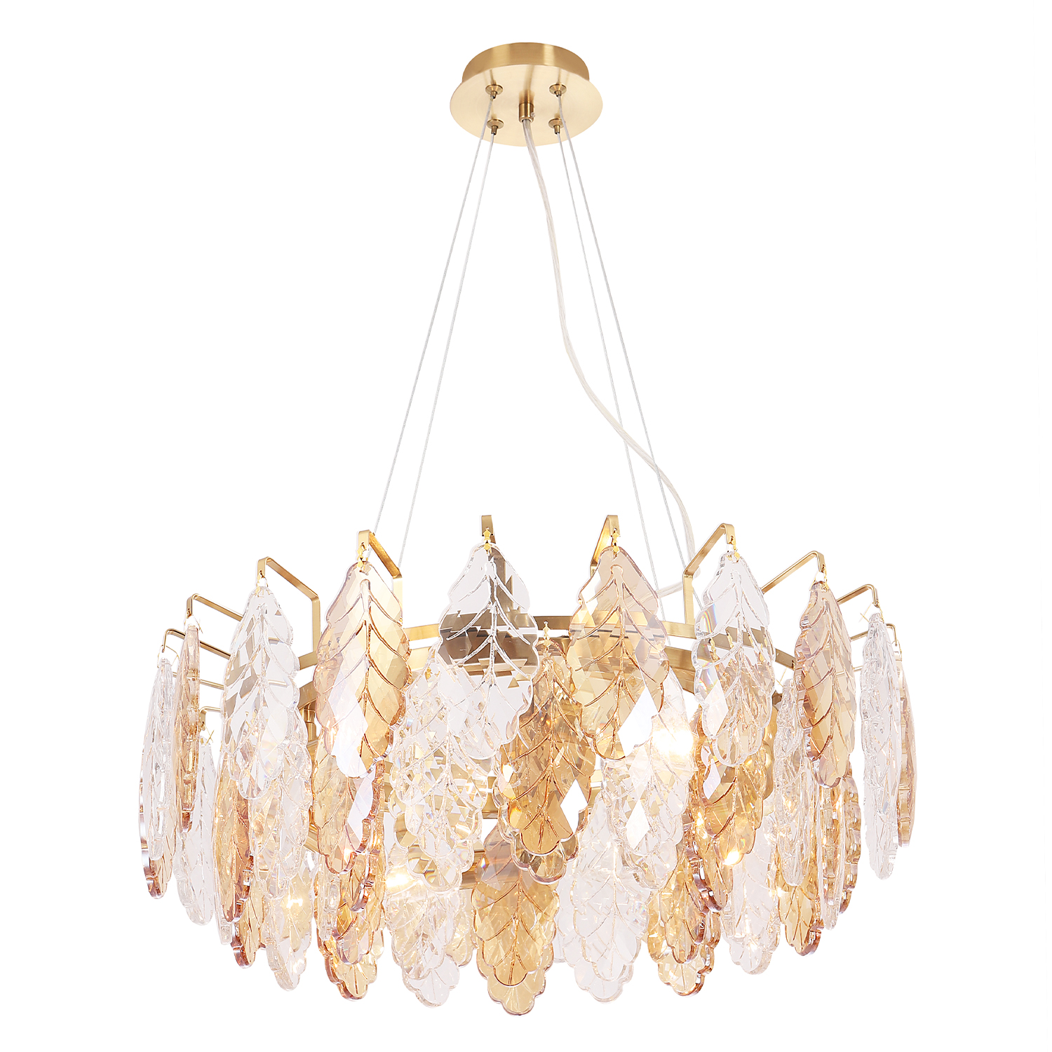 Изображение товара Люстра Crystal Lux TREVI SP6 BRASS от магазина N&M Home
