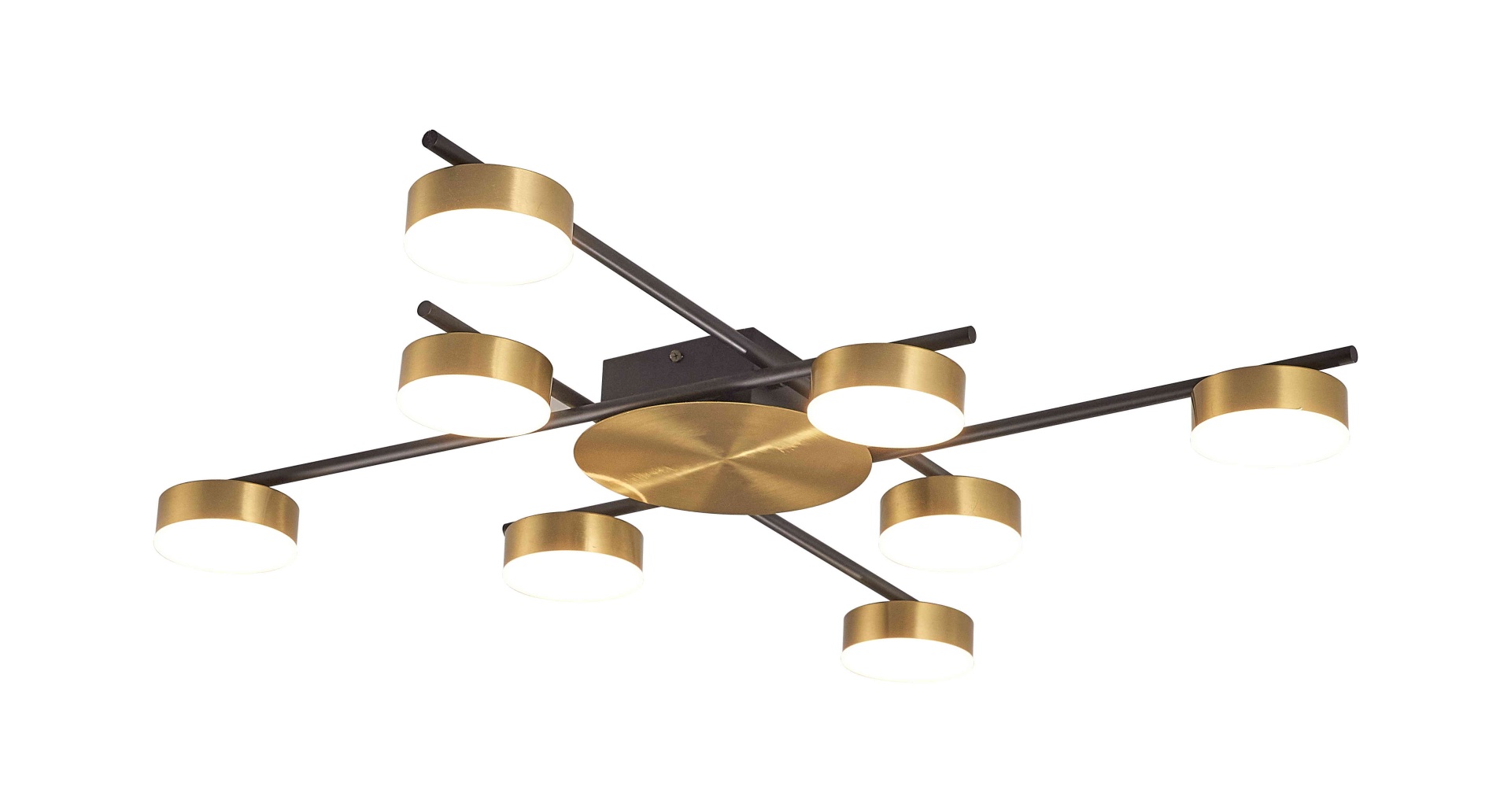 Изображение товара X1000A-DWS-8 BLACK+BRASS (1) Светильник (NW) # от магазина N&M Home