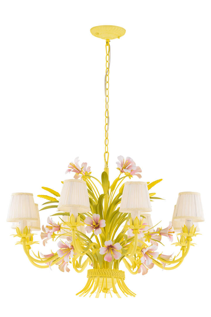 Изображение товара 0888/8 HAND GREEN (1) Люстра NW от магазина N&M Home