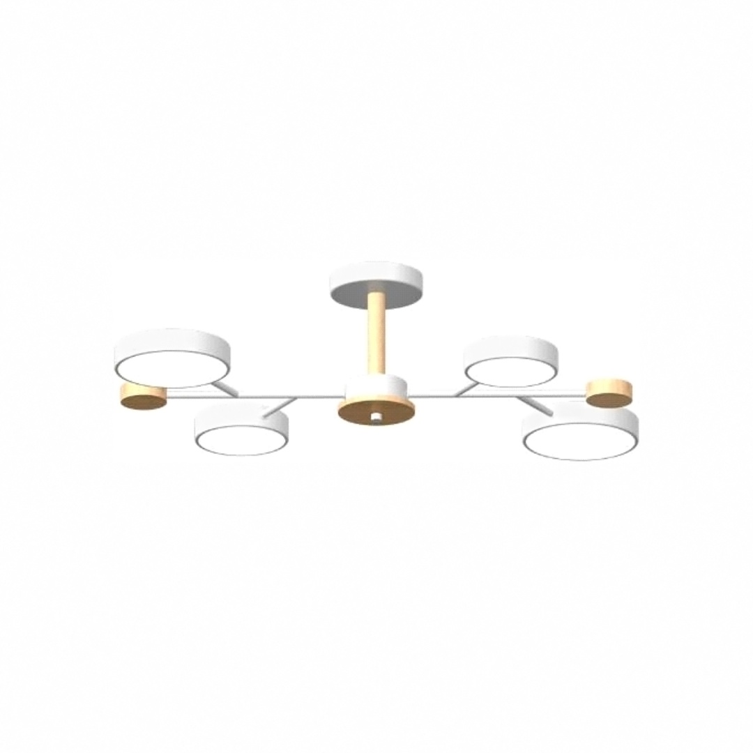 Изображение товара Потолочный cветильник LED4U L3213-670 WH от магазина N&M Home