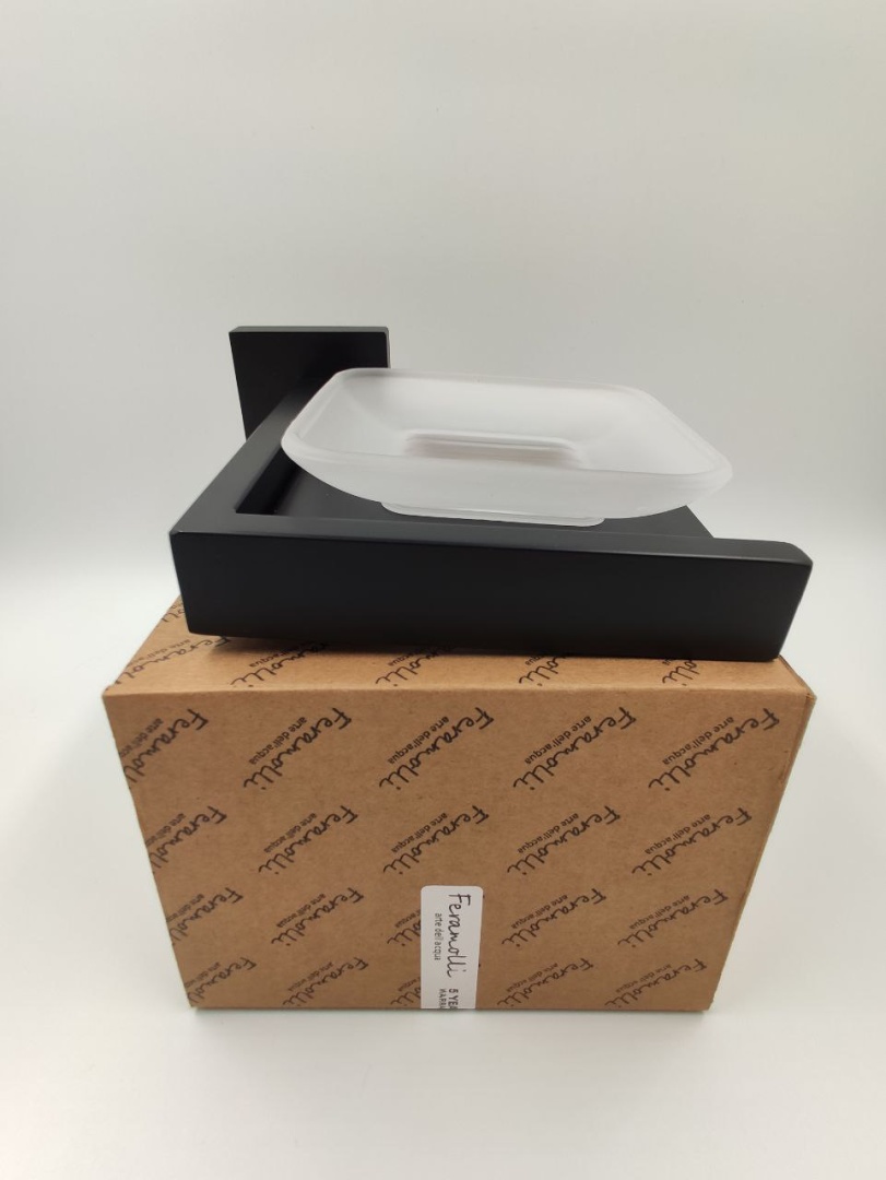 Изображение товара Мыльница Feramolli Maggiore BL103, черный от магазина N&M Home