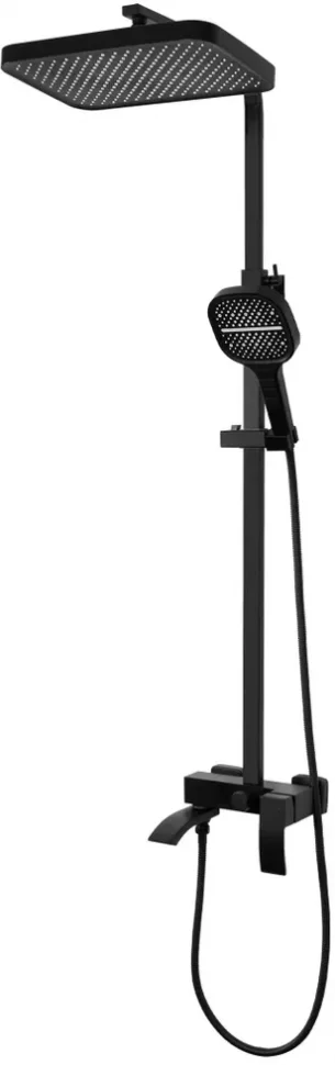 Изображение товара Душевая система Hansberge H5077 Черный матовый от магазина N&M Home