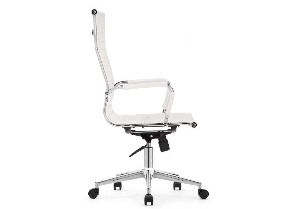 Изображение товара Компьютерное кресло Reus pu white / chrome от магазина N&M Home