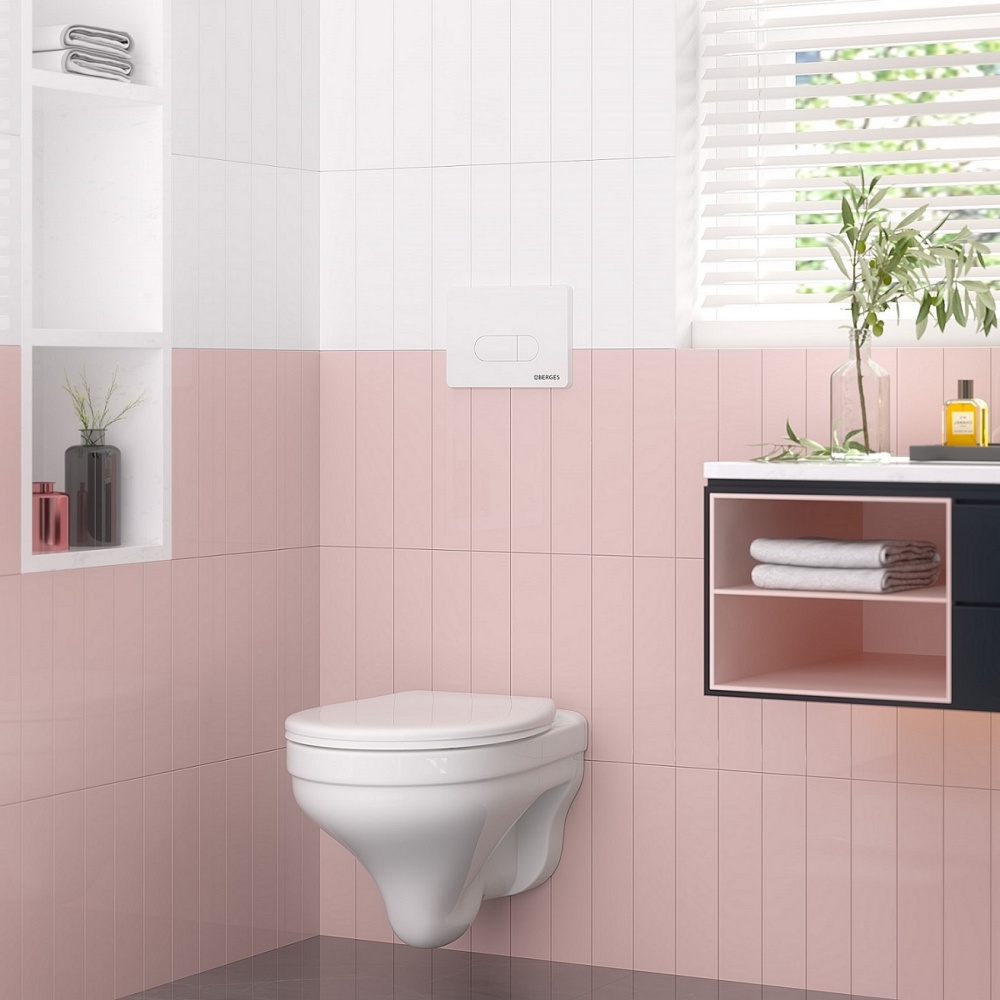 Изображение товара Кнопка BERGES для инсталляции NOVUM  D4 от магазина N&M Home