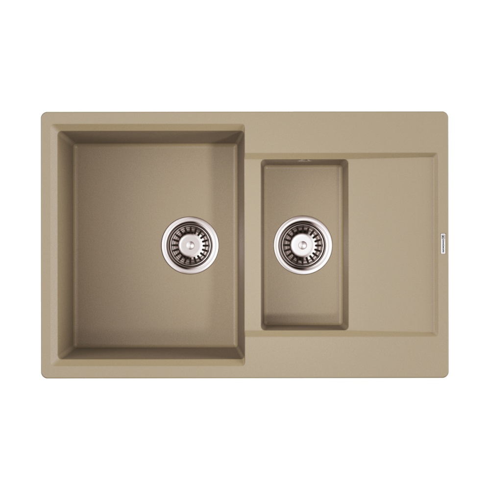 Изображение товара Omoikiri Daisen 78-2T-CH Tetogranit/шампань от магазина N&M Home