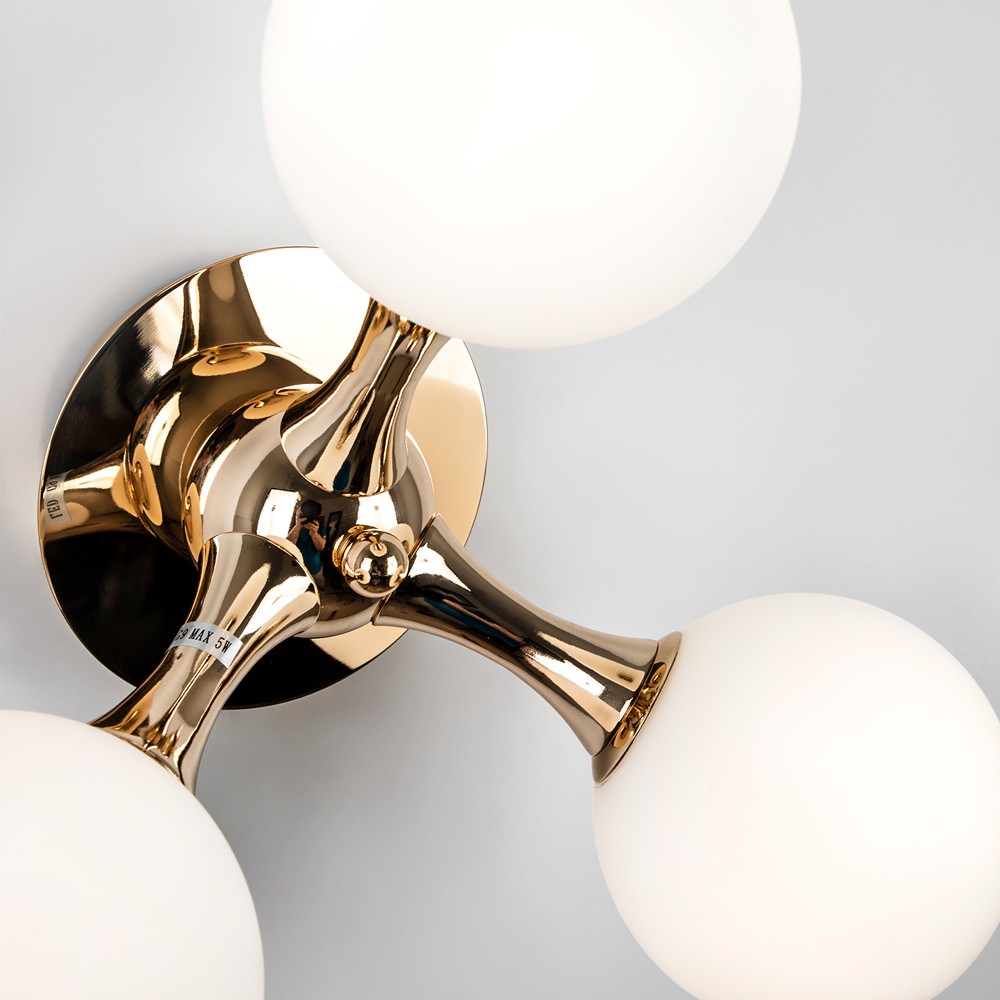 Изображение товара Настенный светильник MODESTYLE MS.6116.03 GD от магазина N&M Home